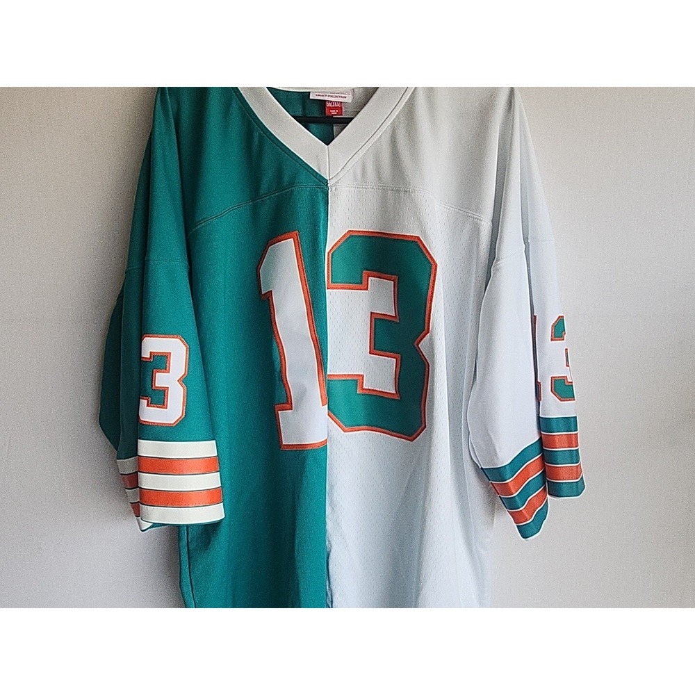Authentic Miami Dolphins 1984 Dan Marino Mitchell & Ness NFL Jersey 56 3XL
